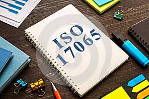 ISO 17065 Conformity assessment requirements in the book.