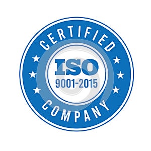 Iso 9001 2015 certification iso 90012015 logo iso 9000 certification Premium Vector