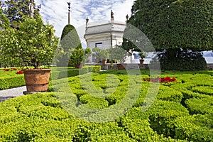 Isola Bella garden of Borromeo palace, Italy, Lago Maggiore