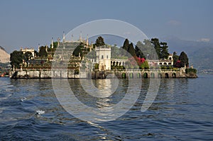 Isola Bella hanging gardens. Lake Maggiore, Italy