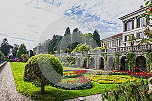 Isola Bella island - Borromeo palace garden, Lombardy, Italy