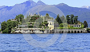 Isola Bella on lake Maggiore photo