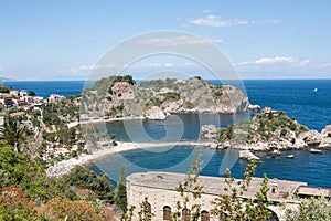 Isola Bella, near Taormina, Sicily, Italy