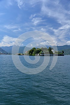 Isola Bella , Stresa, Lake - lago - Maggiore, Italy. Hanging gardens