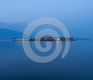 Isola dei Pescatori at dusk