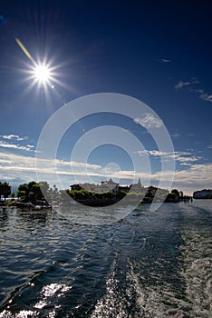 Isola dei Pescatori, Stresa. Lake - lago - Maggiore, Italy photo