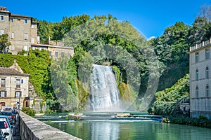 Isola del Liri, small town in the province of Frosinone, Lazio, central Italy. photo