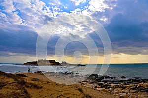 Isola delle correnti, syracuse sicily italy photo