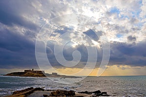 Isola delle correnti, syracuse sicily italy photo