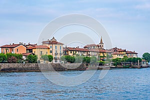 Isola Superiore dei pescatori at Lago Maggiore, Italy