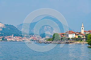 Isola Superiore dei pescatori at Lago Maggiore, Italy