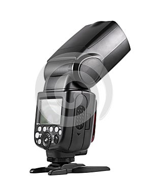 Isolate Camera Flash on white background