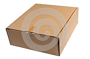 Isolate closed paper box