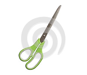 Isolate dicut green scissors