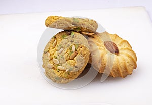Isolate dryfuits bakery biscuit set photo