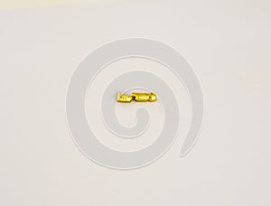 A electrical`s terminal`s cylindrical on a white background photo