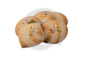 Isolate mix bakery biscuits set photo