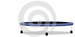 Isolate trampoline on transparent background