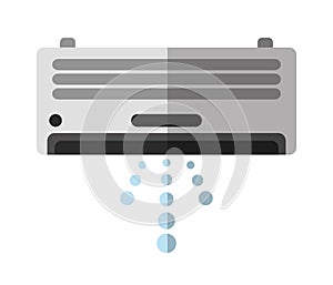 Isolated air conditioner machine design