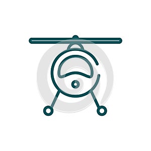 Isolated airplane icon vector design