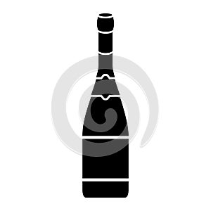 Isolated alcohol bottle design