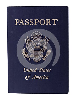 Isolated American Passport