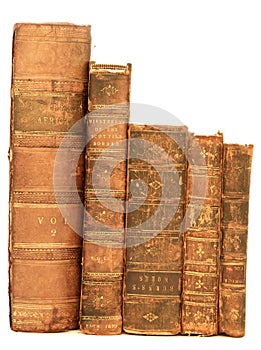 Isolated Antique Book