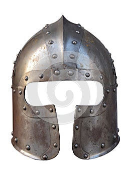 Isolated Armour Helmet