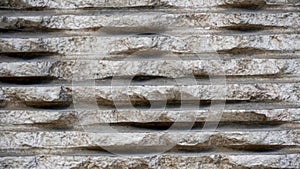 Isolated background of a wall of patterned stone
