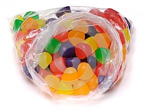 Isolated Bag of Gumdrops