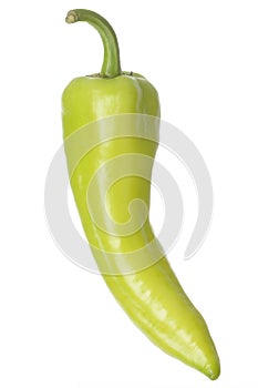 Isolated Banana Pepper