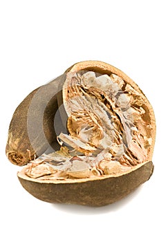 Isolated Baobab Fruit