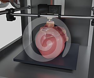 bioprint machine technology is producing human heart