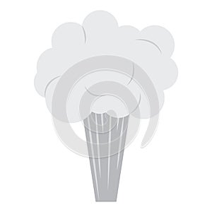 Isolated boom bomb icon
