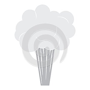 Isolated boom bomb icon
