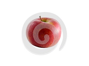 Isolated Braeburn apple with clipping path photo