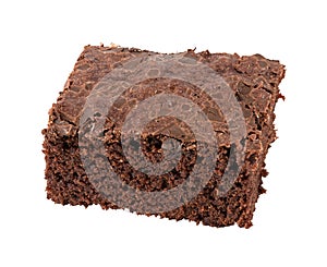 Isolated brownie