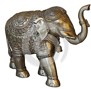 Isolated Buddhist elephant