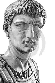 Isolated Bust of Caligula