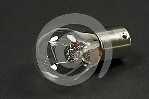 Isolated car lightbulb