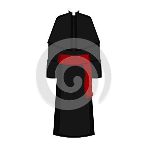 Isolated cassock image