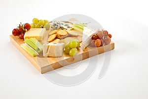 Isolated Cheeseboard