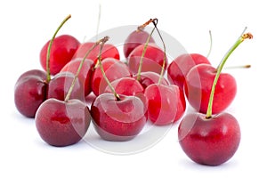 Isolated cherries