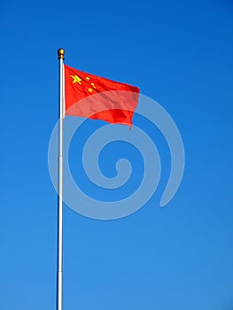 isolated China-flag