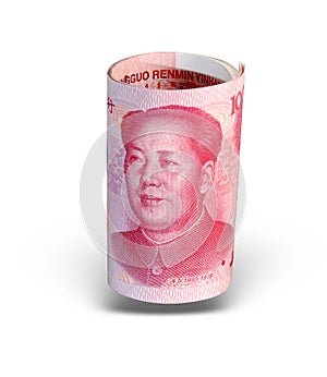 Isolated China money