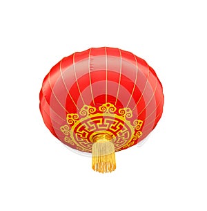 Isolated chinese lantern