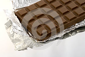 Isolated Chocolate Bar