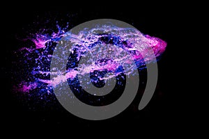 Isolated Color Water