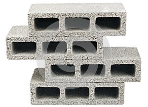Isolated Construction Blocks - Three
