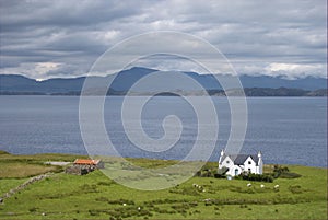 Isolated croft, Scotland